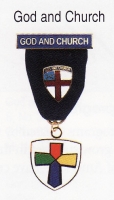 God and Church medal